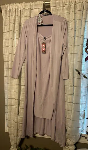 Boohoo Maternity Dress And Cardigan thumbnail 1
