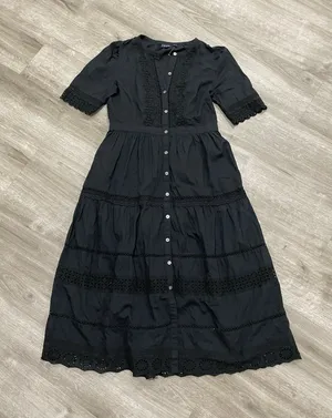 Gap Black Midi Dress thumbnail 1
