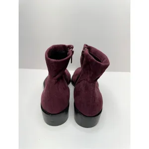 Ron White Boots Size 5.5US 36EUR Wine Giorgi Stretch Side Zip‎ Ankle Booties thumbnail 5