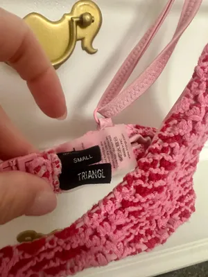 Crochet Triangl Bikini Set thumbnail 4