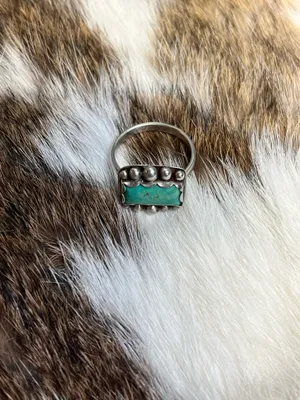 Turquoise Ring Sterling Silver 925 thumbnail 2
