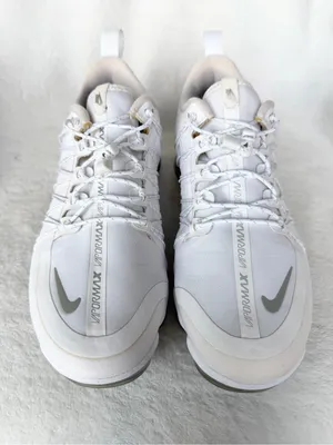 Nike Air Vapormax Run Utility White Silver Shoes AQ8811-100 Women's Size 8 thumbnail 10