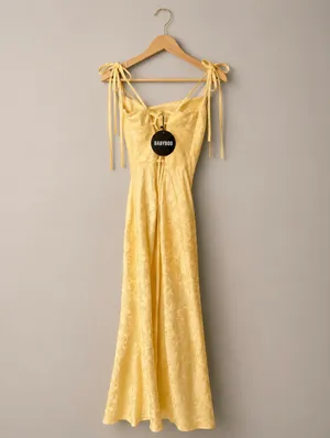 Babyboo Maxi Dress Yellow thumbnail 4