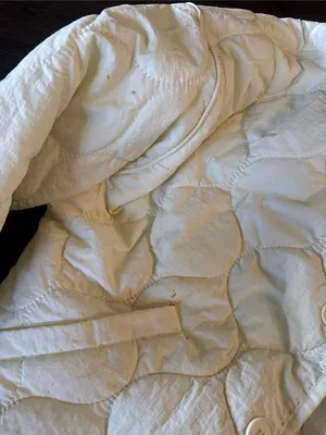 Adanola Cream Quilted Button-Front Puffer Jacket thumbnail 4