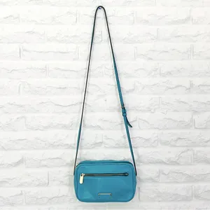 Marc by Marc Jacobs Turquoise Leather ‘Sally’ Crossbody Bag thumbnail 2