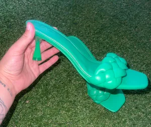 Kitten Heels Green Size 7 thumbnail 2