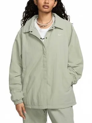Nike Sportswear Essential Oversized UV Woven Coaches' Jacket NWT Jade Horizon M thumbnail 1