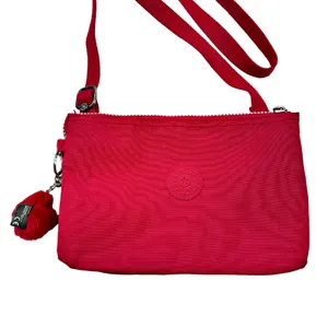 Kipling Crossbody Adj Crossbody Shoulder Bag Hot Pink Lobke Pink Gorilla Zip thumbnail 3