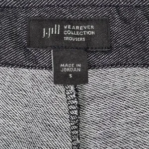 J.Jill Wearever Collection Trousers Womens Small‎ Gray Knit Wide Leg Pants S thumbnail 4