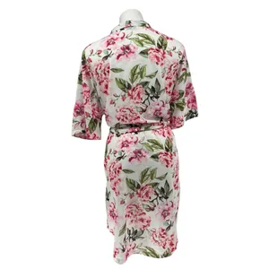 Show Me Your Mumu Brie Floral Wrap Robe Kimono Bridal Getting Ready Lounge OS thumbnail 4