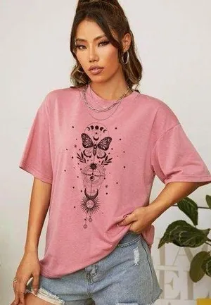 Drop shoulder tee thumbnail 1