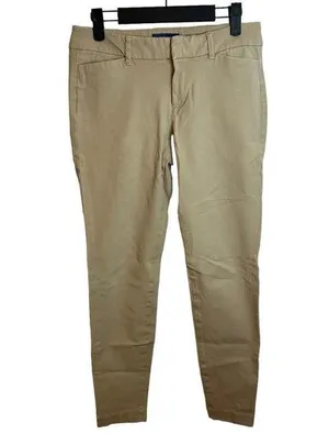 OLD NAVY WOMENS PIXIE KHAKI PANTS thumbnail 1