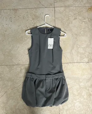 ZARA Grey Mini Dress thumbnail 2