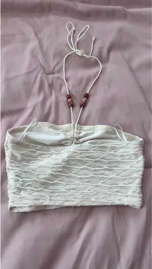 Crop Top White thumbnail 2