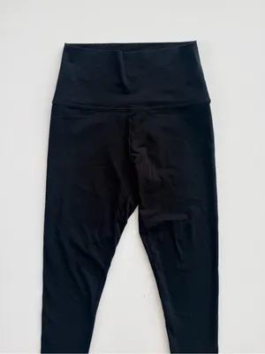 OFFLINE By Aerie OG Cotton High Waisted Leggings - Black - Small thumbnail 3