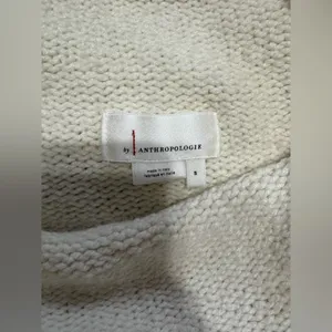 Anthropologie off the shoulder sweater thumbnail 2