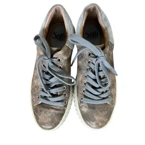 Sofft Parkyn LaceUp Platform Sneakers Brown Camo 7M‎ Comfort Shoes thumbnail 2