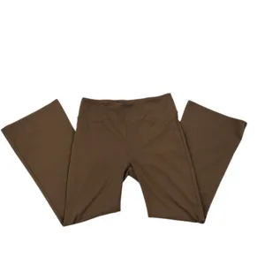 HALARA Day Stretch High Waist Flare Yoga Pant Sz XL Brown Athletic Travel Casual thumbnail 5