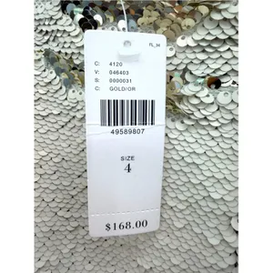 Hutch Anthropologie Champagne Gold Sequin Pencil Skirt 4 NWT New Year Eve Party thumbnail 4
