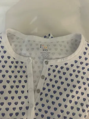 Roller rabbit blue heart pajamas  thumbnail 3