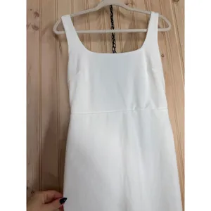 Lulus Loving Fate White Bow Square Neck Backless Maxi Dress Elegant Medium thumbnail 7