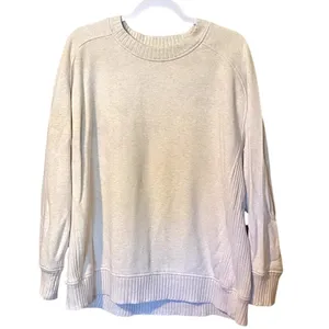 Aerie Cream Oversized Relaxed Sweatshirt thumbnail 3