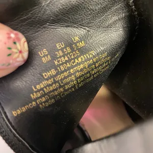 DKNY | Leather Black Bootie‎ Heel Toe Peek 8 thumbnail 7