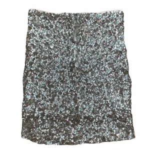 Free People Lined Gold Sequin Zip Up Mini Skirt thumbnail 5