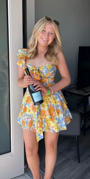 Hello Molly Mini Dress Floral thumbnail 1
