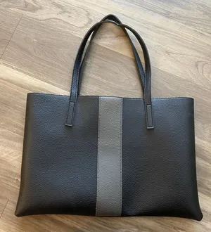 Vince Camuto Black Leather Bag thumbnail 1