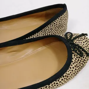 J. Crew Kiki Cheetah Animal Print Calf Hair Ballet Flats thumbnail 7