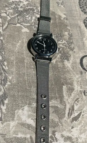 Cute silver watch Black thumbnail 1