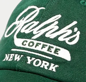 Ralph Lauren - Ralph’s Coffee Baseball Cap Green thumbnail 3