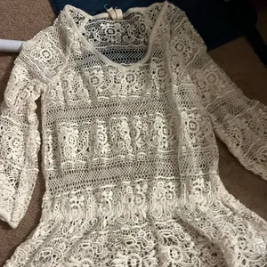 We the free‎ sheer crochet top xs thumbnail 5
