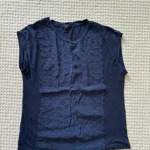 J. Crew Navy Top thumbnail 1