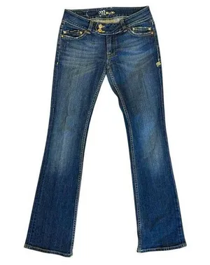 Miss Me Y2K Low Rise Bootcut Jeans Size 27 thumbnail 1