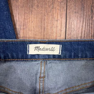Madewell Wide-Leg Crop Jeans in Marsing Wash: Raw-Hem Edition Womens Sz 26 $128 thumbnail 4