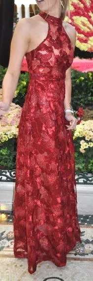 Windsor Red Floral Dress thumbnail 1