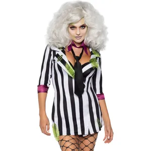 NEW Leg Avenue Beetle Bombshell Beetlejuice Sexy Costume Size Medium thumbnail 4
