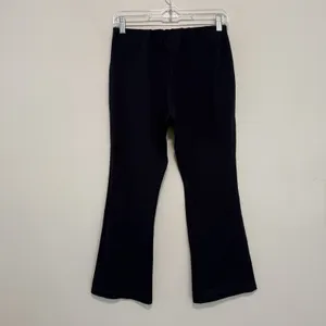 Ann Mashburn‎ Faye Flare Cropped Pant in Navy Ponte Knit Size Small thumbnail 6