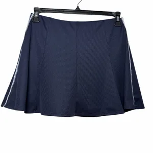 Lucky in Love Long Gore Hybrid Ribbed Skirt Womens M Navy Tennis Pickleball Golf thumbnail 2