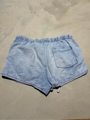 Aerie Light Blue Drawstring Women’s Shorts large thumbnail 10