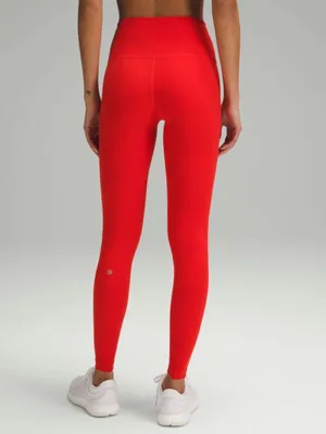 Lululemon Wunder Train High-Rise Tight 28" in Hot Heat Red Size 4 thumbnail 2