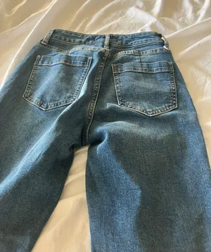 Free People Medium Wash Mom Jeans thumbnail 6