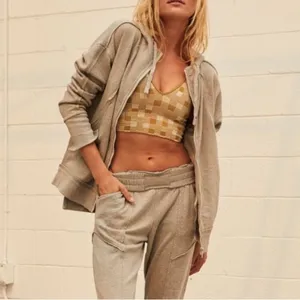 NWT FP Movement Only One Hoodie / Heather Grey thumbnail 2