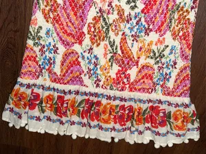 Nwot FARM RIO SPRING BANANAS MINI SKIRT pom $140 fall thumbnail 6