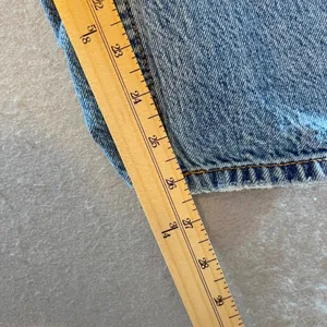 876 | Aeropostale 90s Super High Rise Straight Jeans Distressed Women's Size‎ 8 thumbnail 7