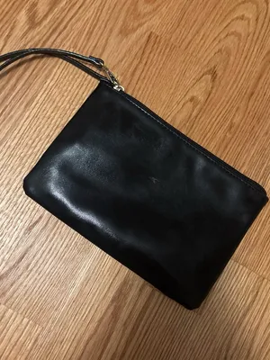 Victoria's Secret Black Sequin Wristlet with Pink & Silver Accents thumbnail 3