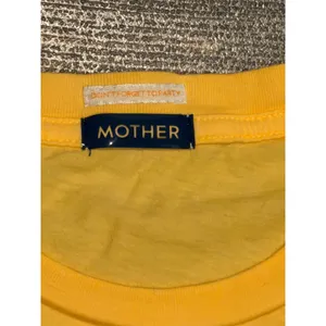 Mother The Boxy Goodie Goodie Yellow‎ Graphic T-Shirt Almost As Good As Best XS thumbnail 6