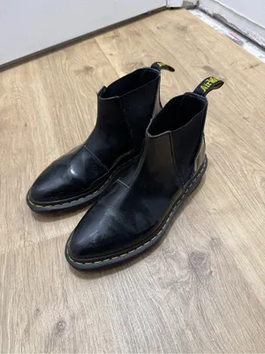 Doc Martens Bianca Boots Ankle Bootie US 7 Patent Leather Biker Grunge Utility thumbnail 12